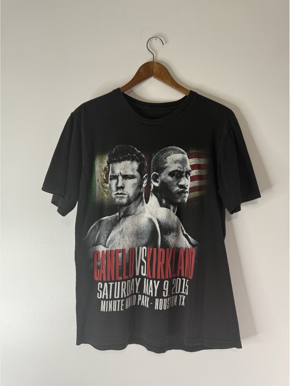 Canelo Alvarez Vs James Kirkland Fight Boxing Shirt Size M